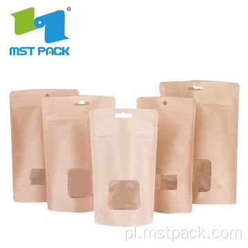 Biodegradowalna torebka z oklejonym papierem ściernym